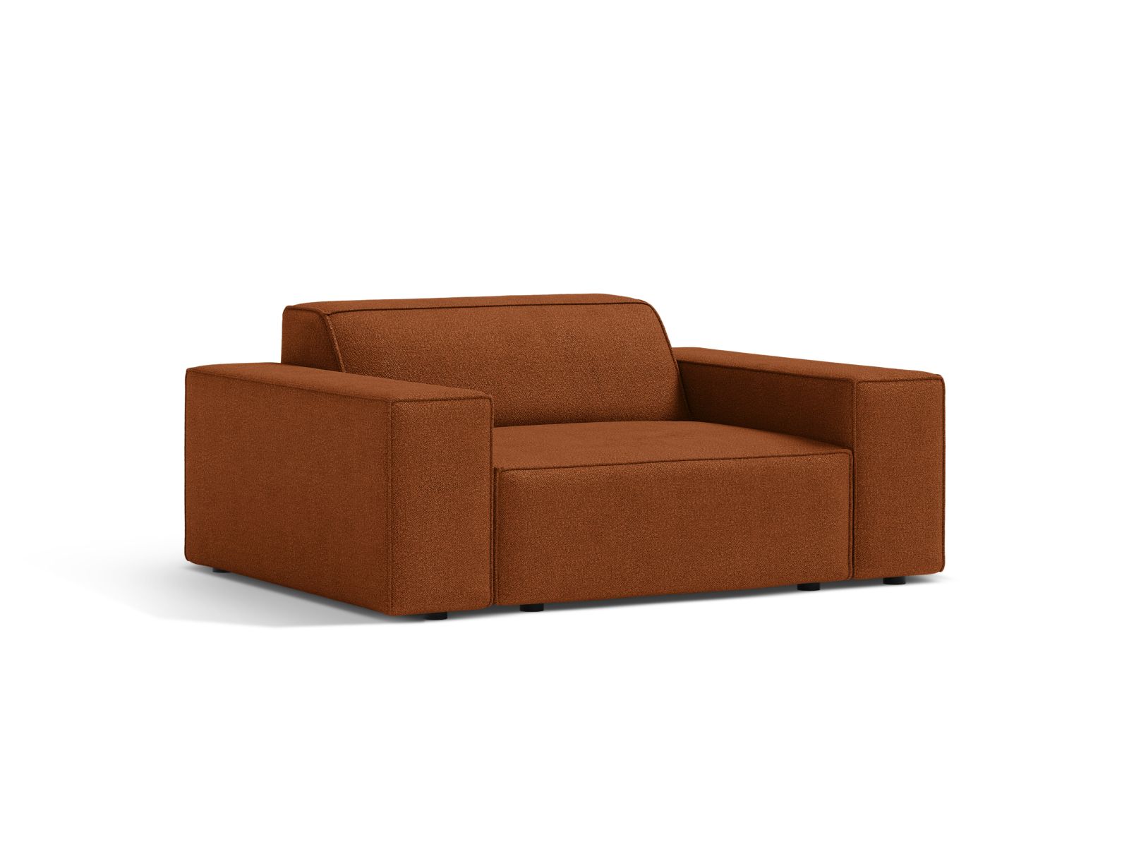 Boucle Armchair, "Jodie", 1 Seat, 124x99x77