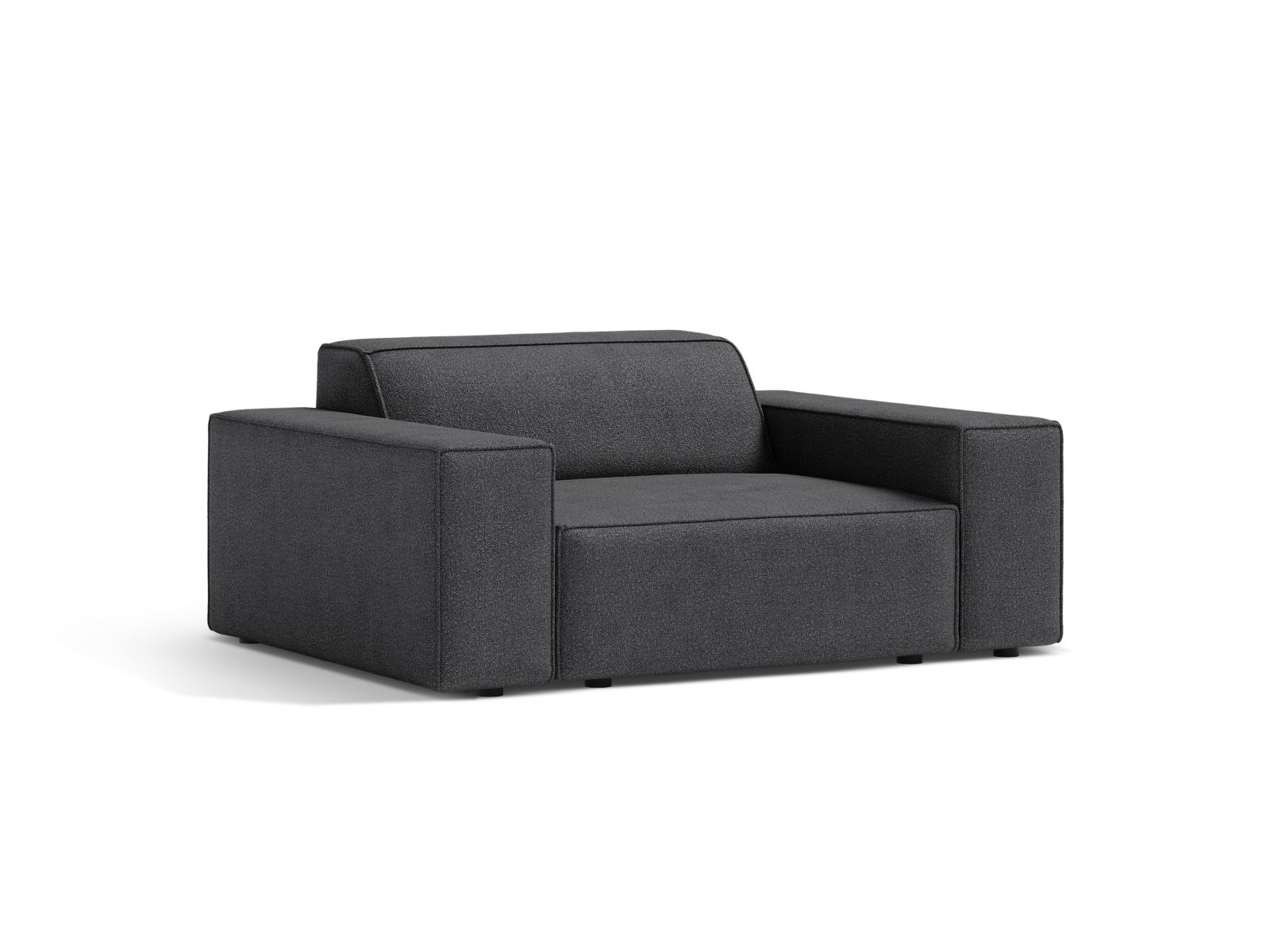Boucle Armchair, "Jodie", 1 Seat, 124x99x77