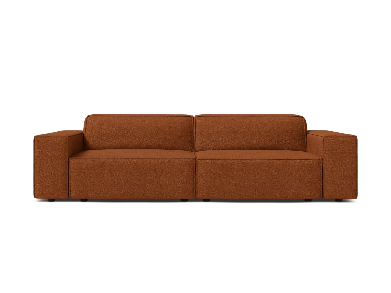 Boucle Modular Sofa, "Jodie", 3 Seats, 204x99x77