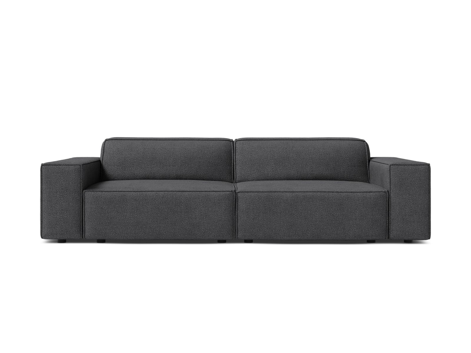 Boucle Modular Sofa, "Jodie", 3 Seats, 204x99x77