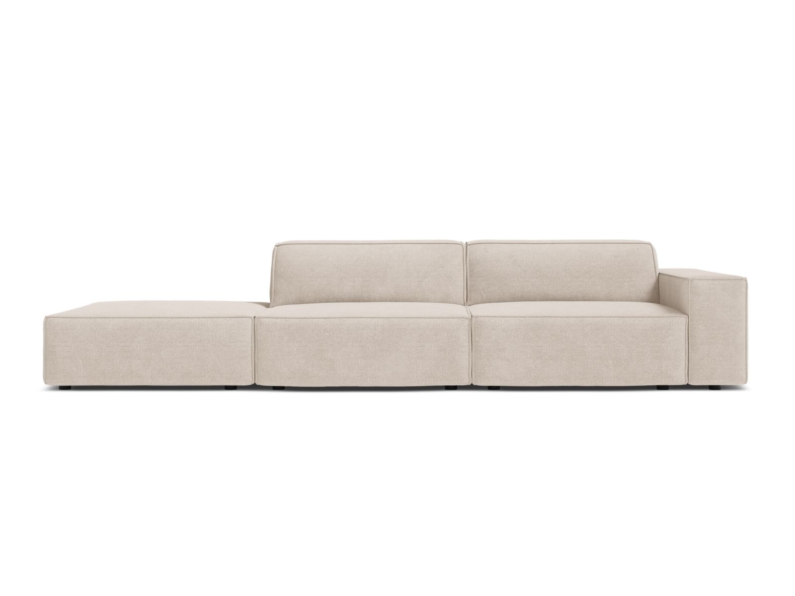 Left Modular Sofa, "Jodie", 3 Seats, 262x99x77