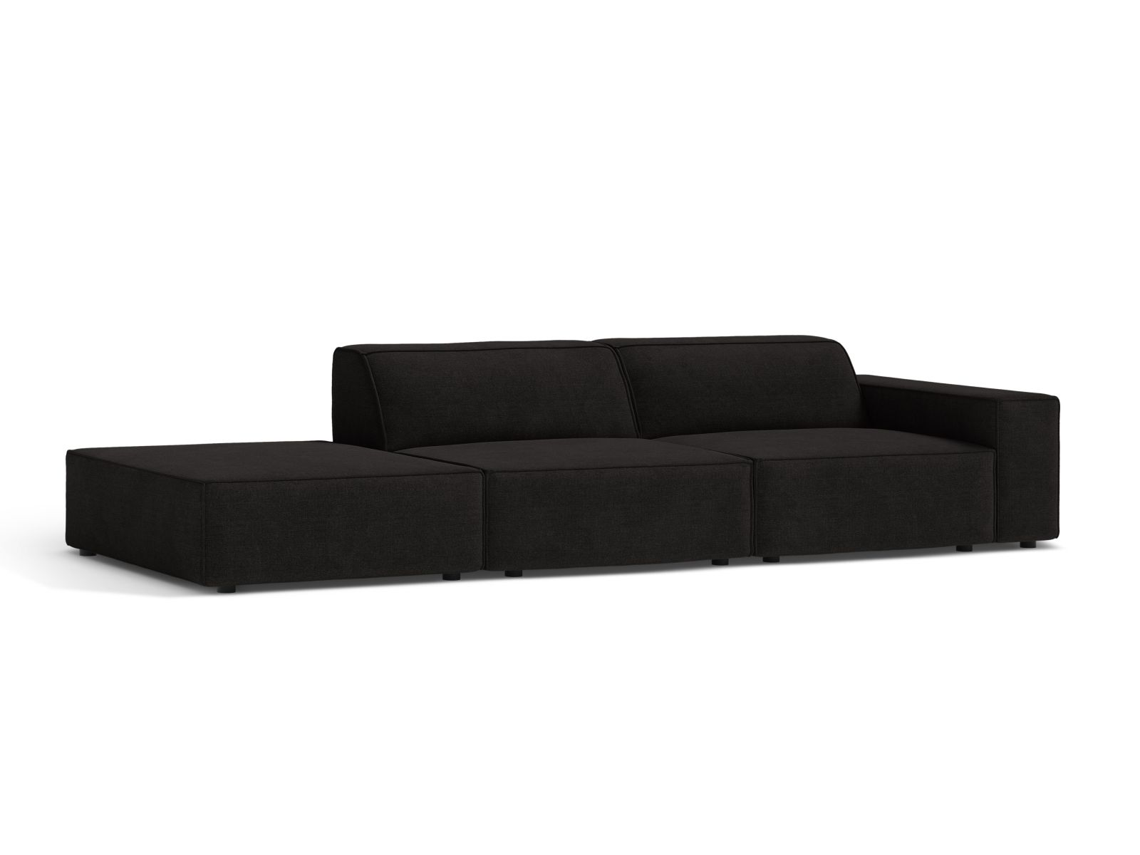 Left Modular Sofa, "Jodie", 3 Seats, 262x99x77