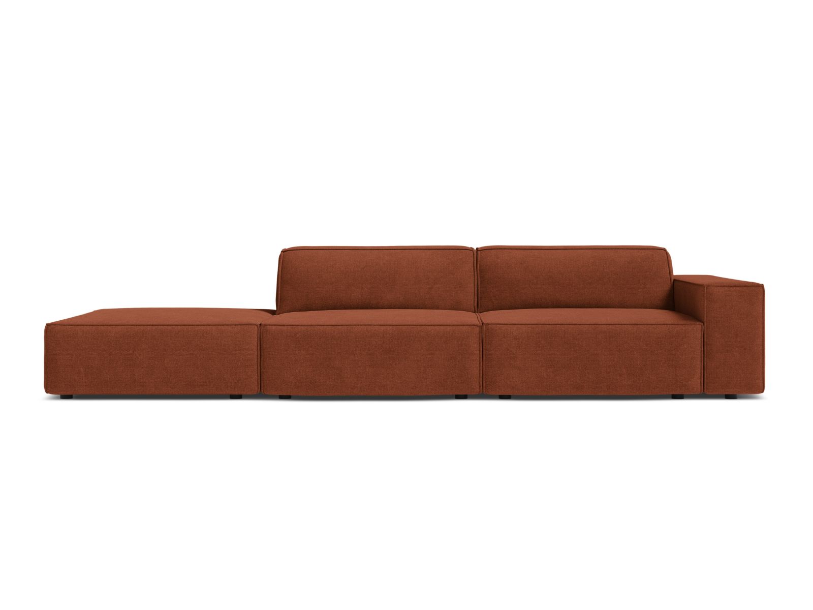 Left Modular Sofa, "Jodie", 3 Seats, 262x99x77