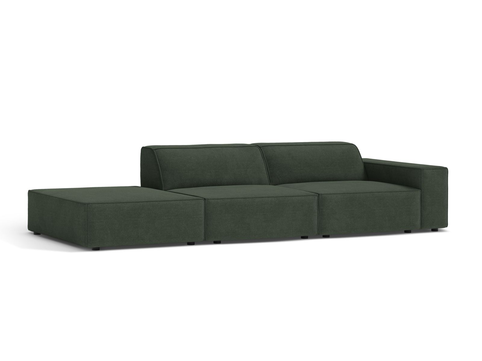 Left Modular Sofa, "Jodie", 3 Seats, 262x99x77