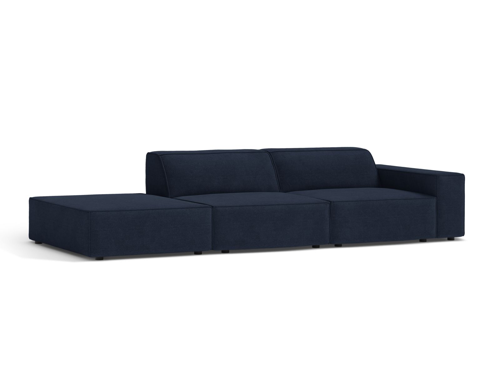 Left Modular Sofa, "Jodie", 3 Seats, 262x99x77