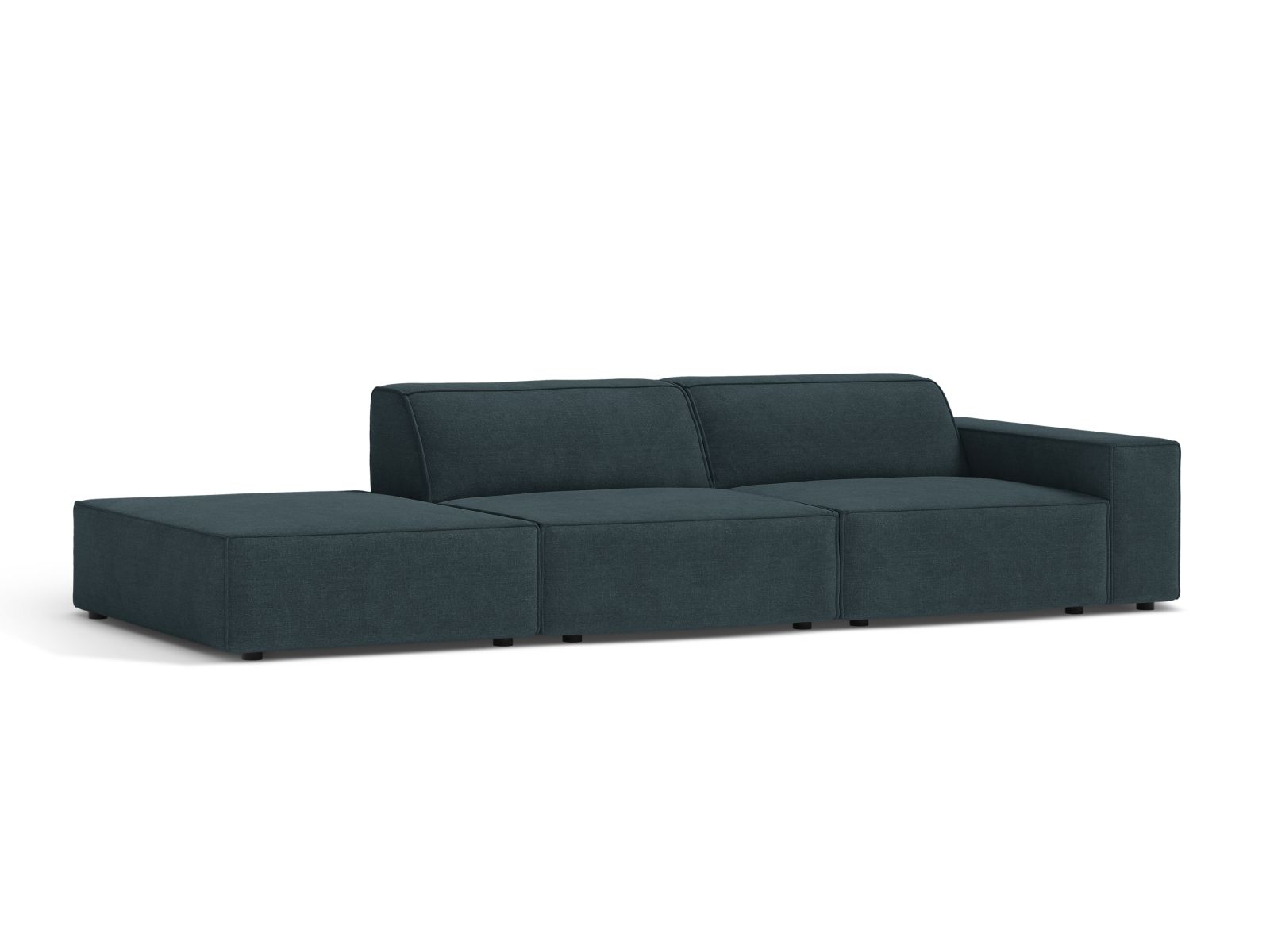 Left Modular Sofa, "Jodie", 3 Seats, 262x99x77
