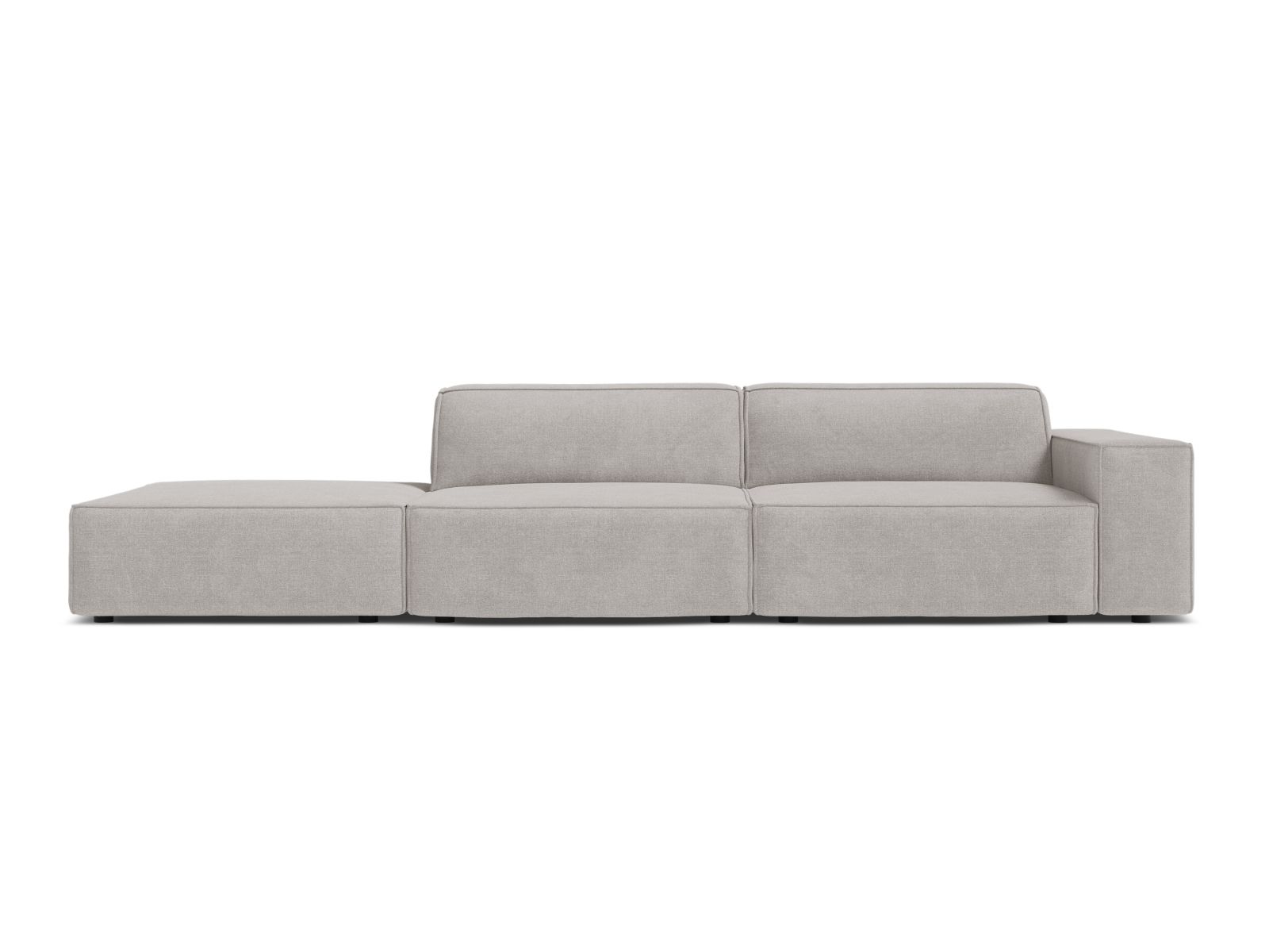 Left Modular Sofa, "Jodie", 3 Seats, 262x99x77