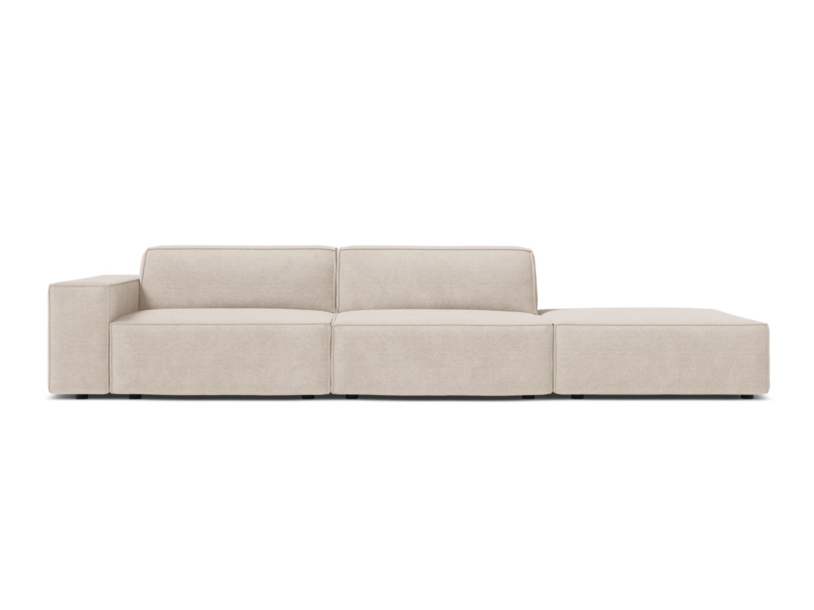 Right Modular Sofa, "Jodie", 3 Seats, 262x99x77