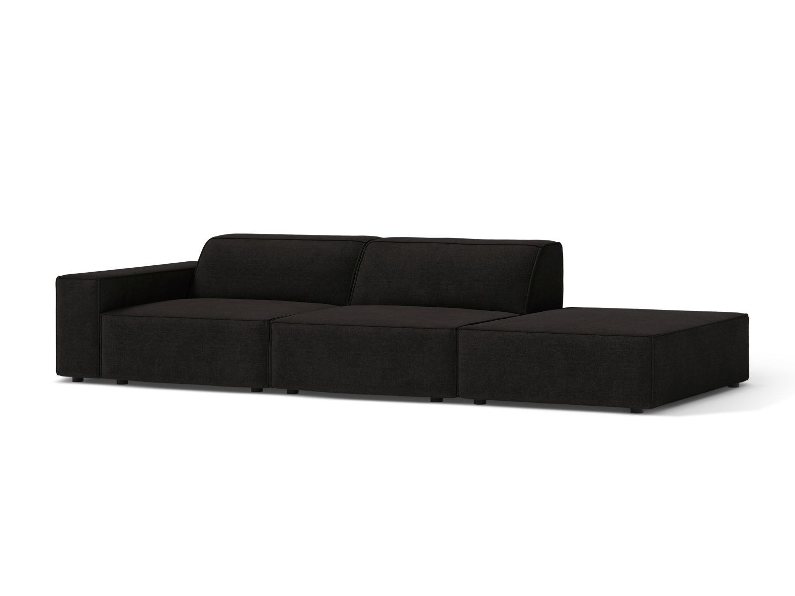 Right Modular Sofa, "Jodie", 3 Seats, 262x99x77
