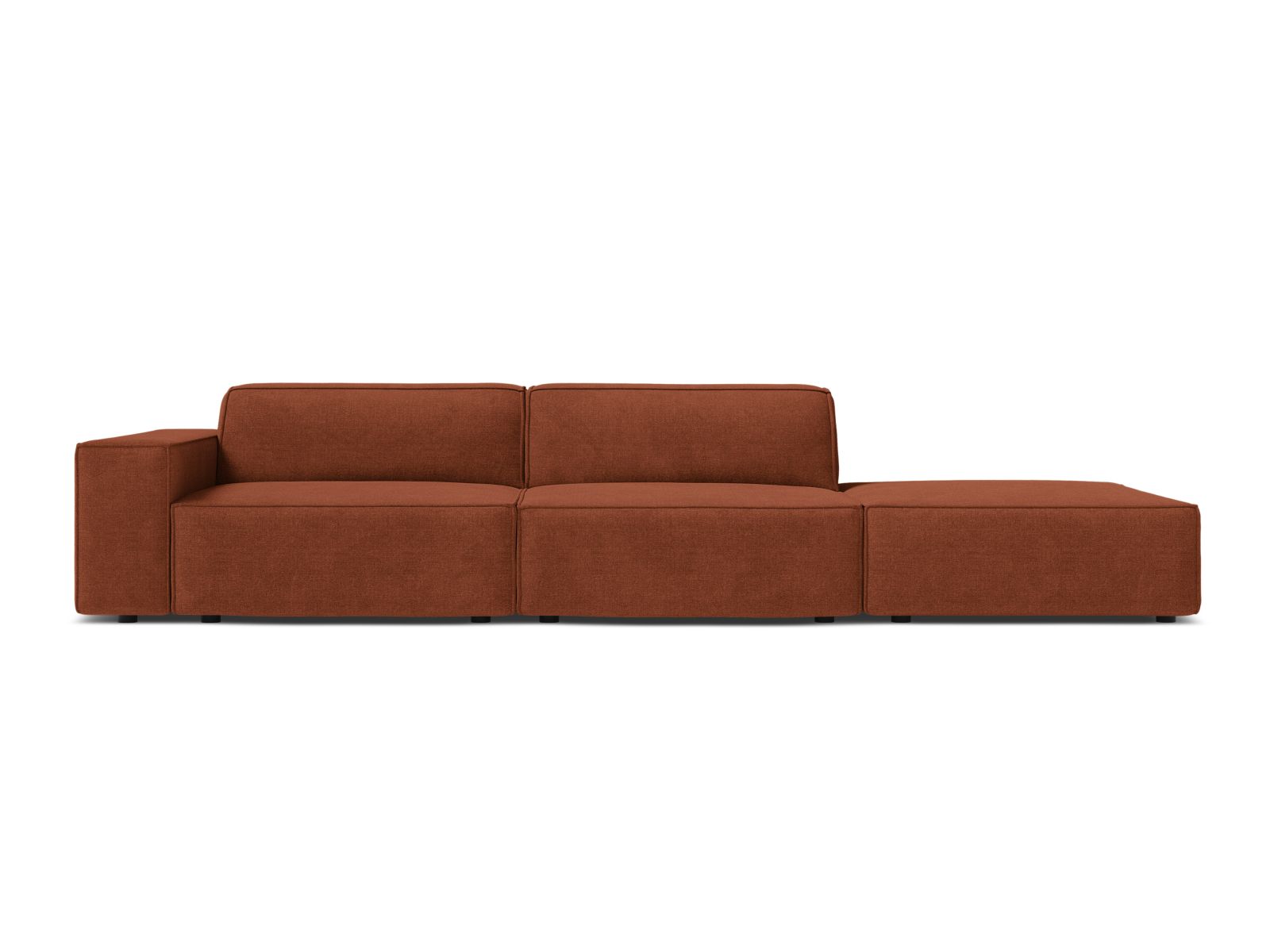 Right Modular Sofa, "Jodie", 3 Seats, 262x99x77
