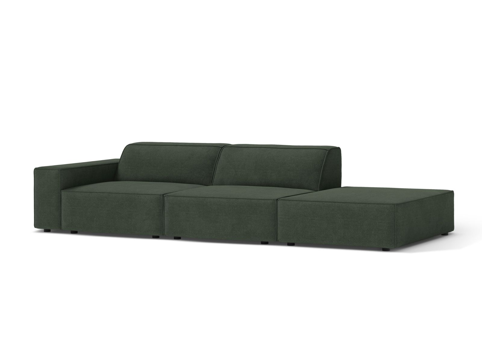 Right Modular Sofa, "Jodie", 3 Seats, 262x99x77