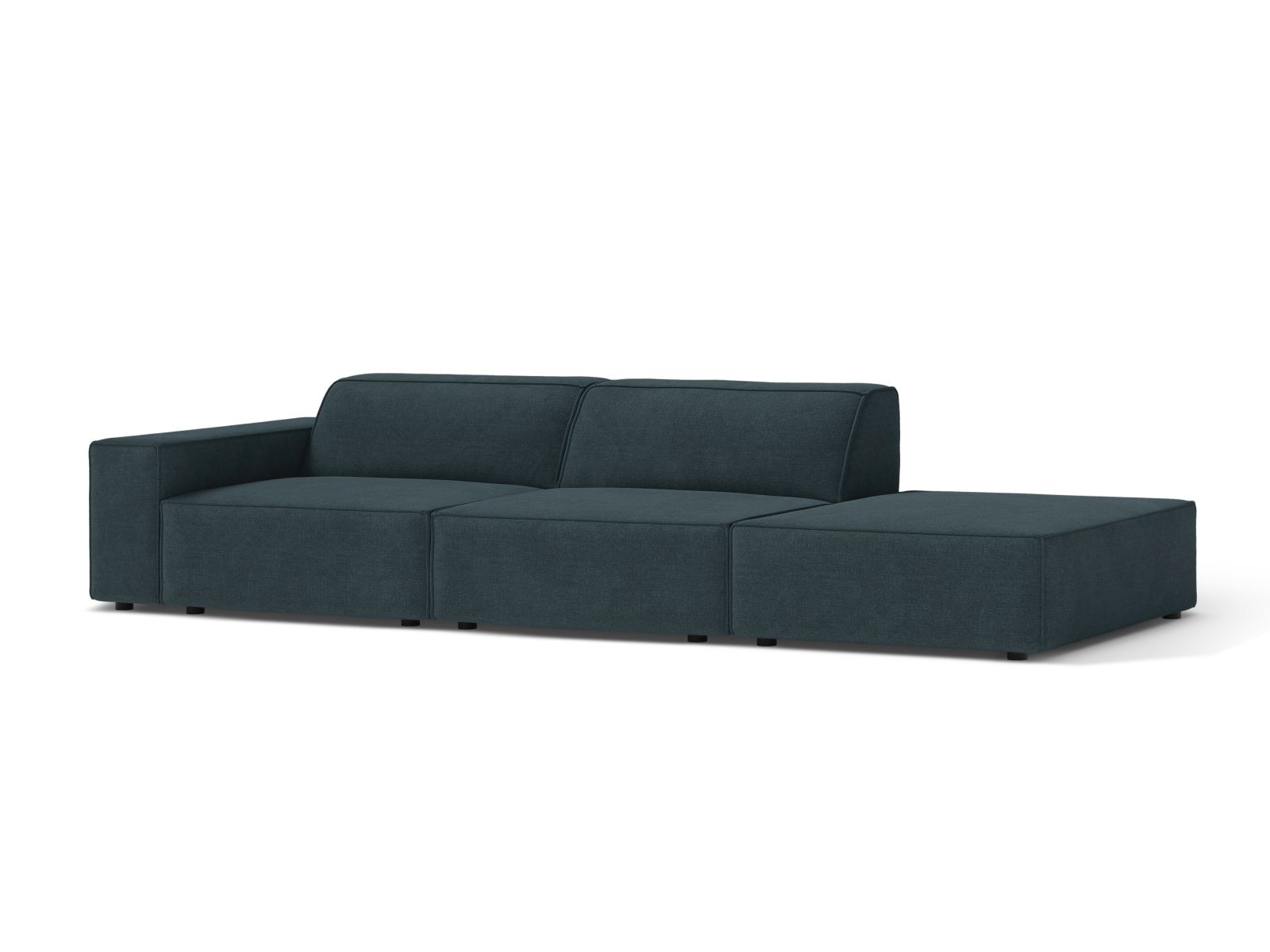 Right Modular Sofa, "Jodie", 3 Seats, 262x99x77
