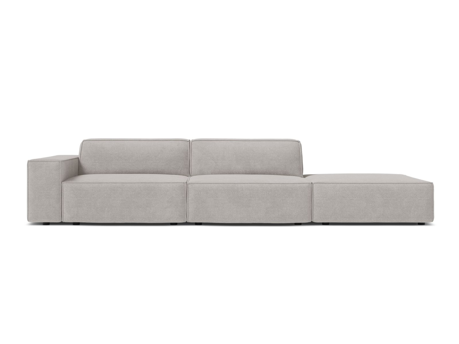 Right Modular Sofa, "Jodie", 3 Seats, 262x99x77