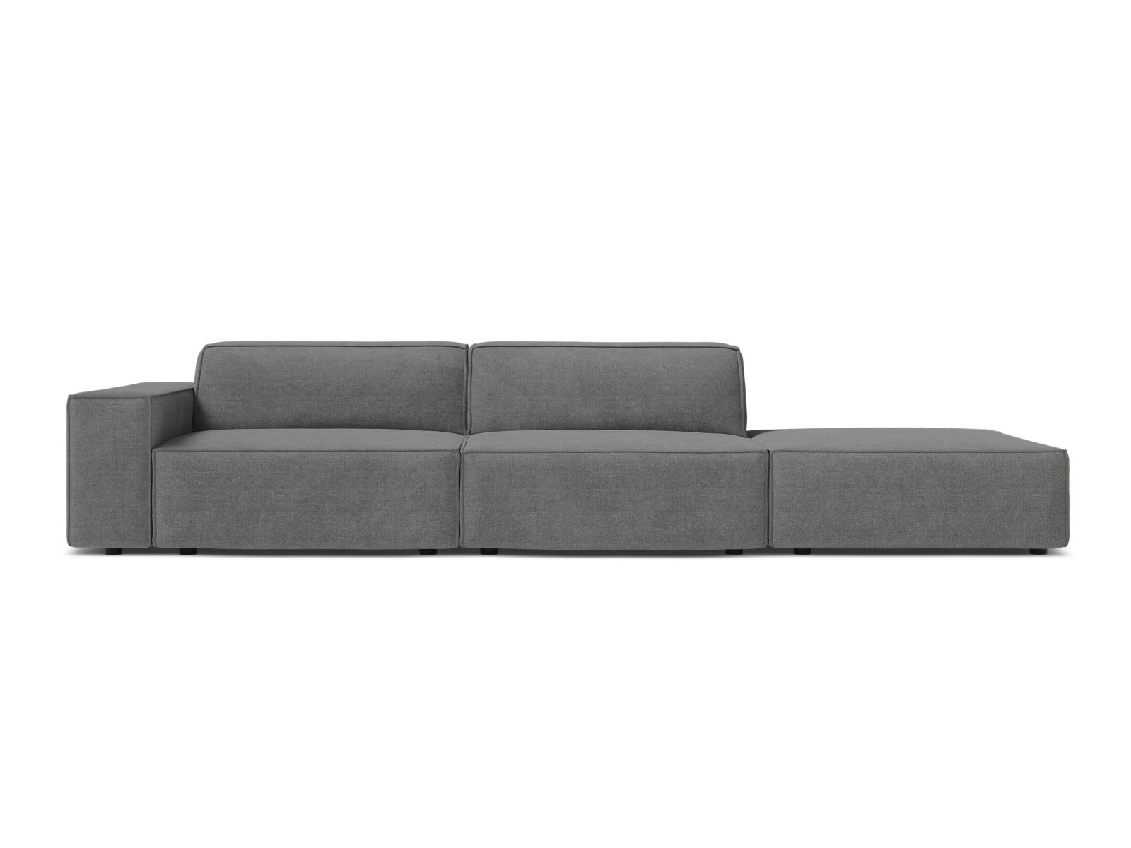 Right Modular Sofa, "Jodie", 3 Seats, 262x99x77