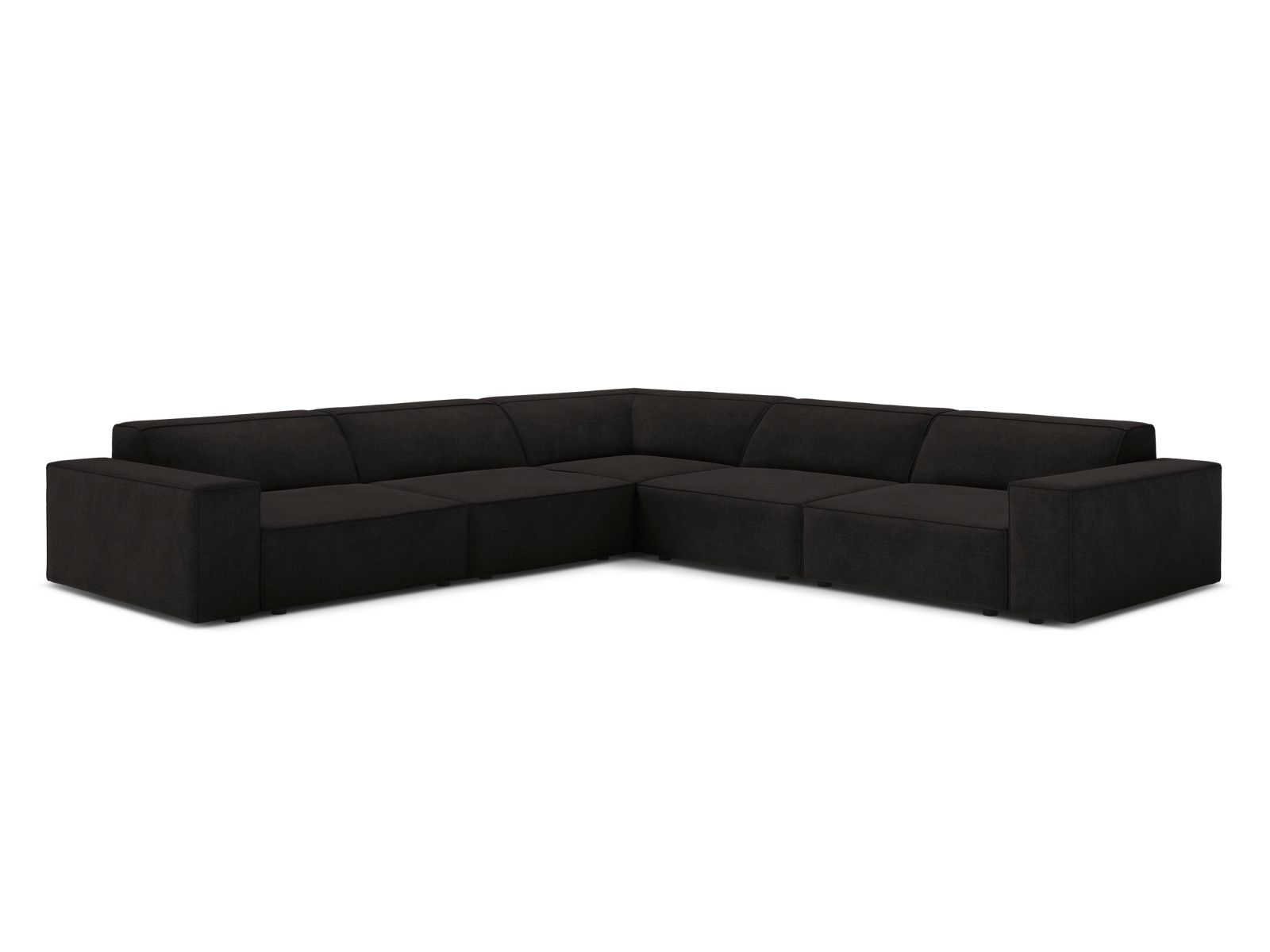 Symmetrical Modular Corner Sofa, "Jodie", 6 Seats, 283x283x77