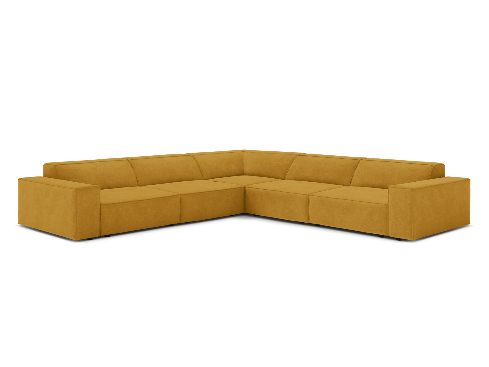 Symmetrical Modular Corner Sofa, "Jodie", 6 Seats, 283x283x77