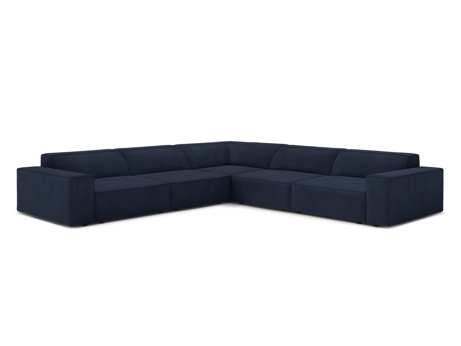 Symmetrical Modular Corner Sofa, "Jodie", 6 Seats, 283x283x77