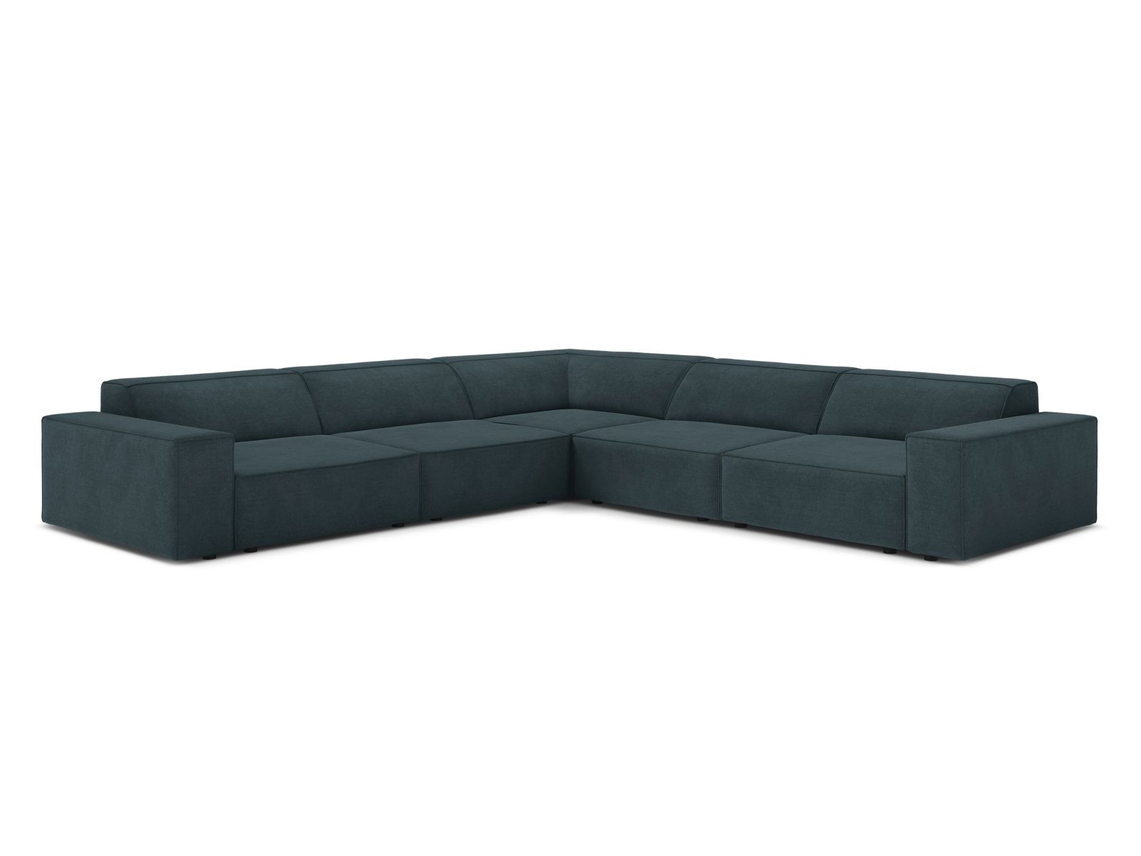 Symmetrical Modular Corner Sofa, "Jodie", 6 Seats, 283x283x77