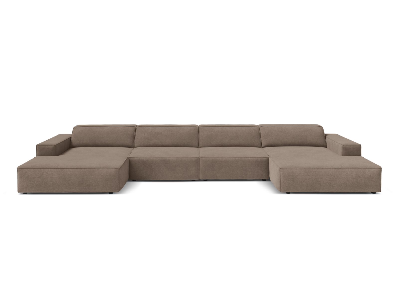 Modular Panoramic Sofa, "Jodie", 6 Seats, 364x162x77