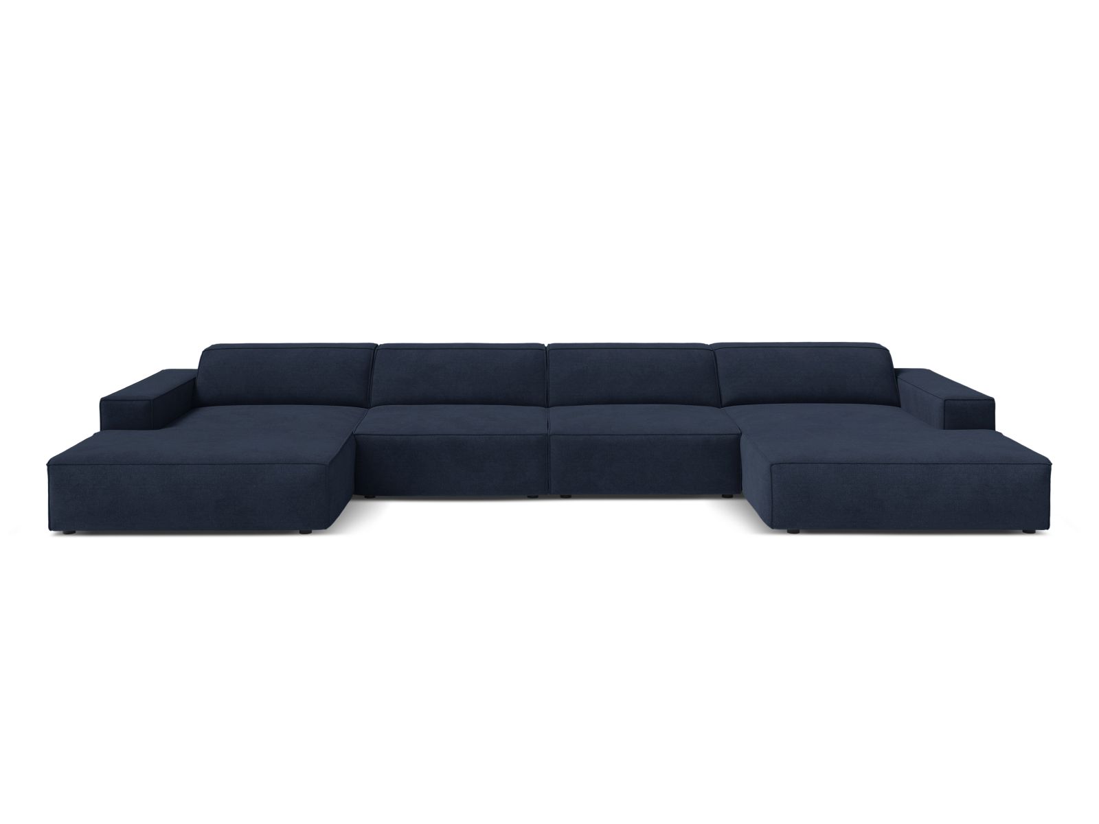 Modular Panoramic Sofa, "Jodie", 6 Seats, 364x162x77