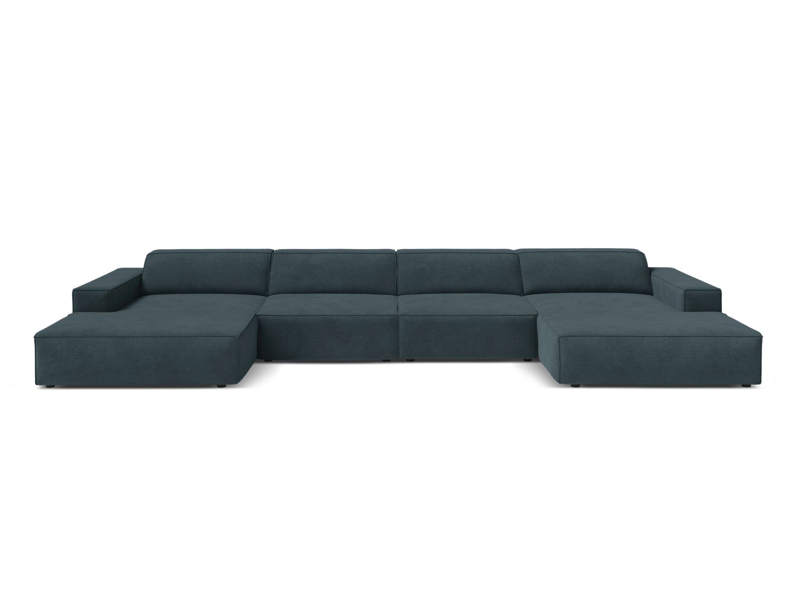 Modular Panoramic Sofa, "Jodie", 6 Seats, 364x162x77