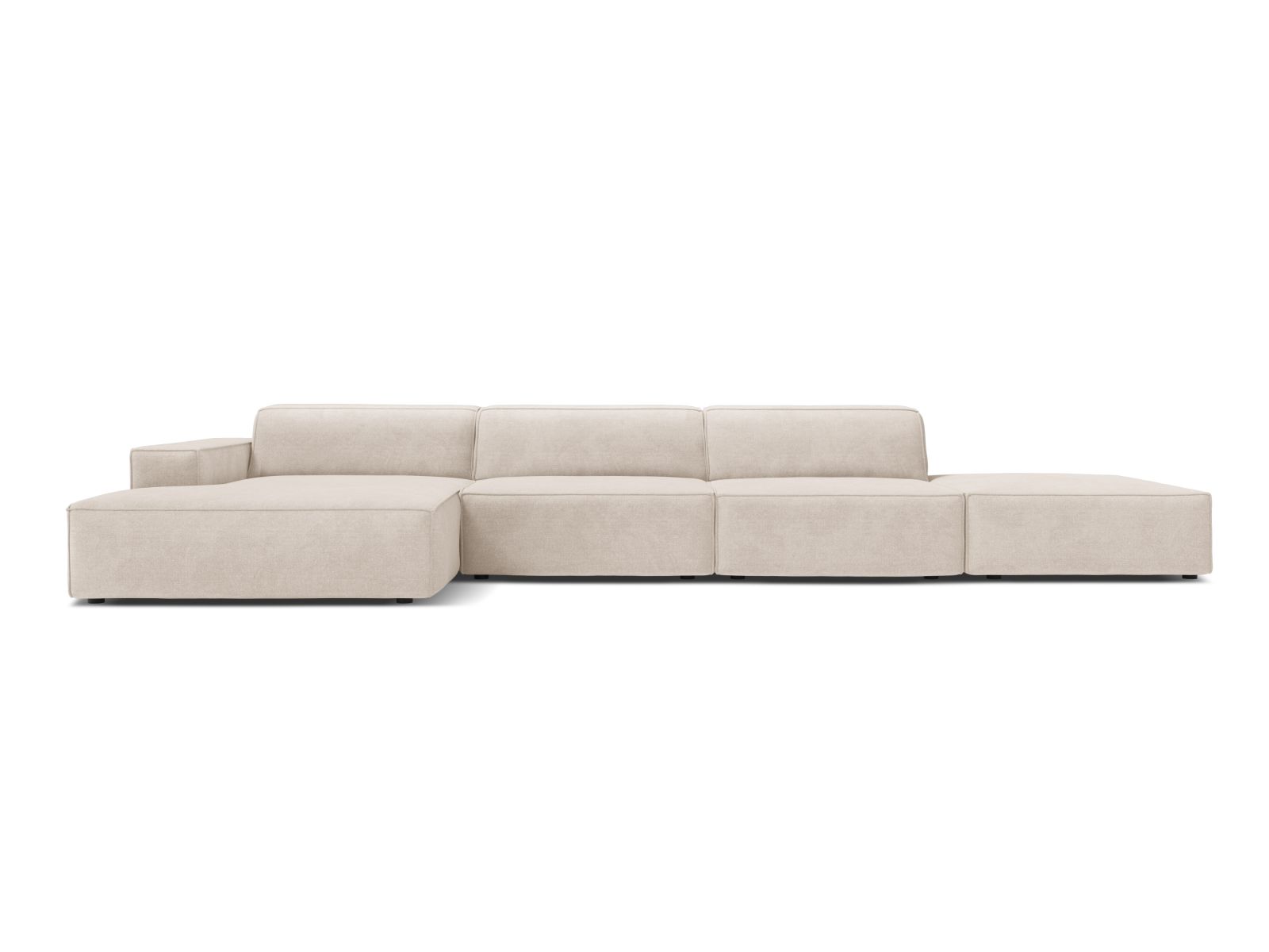 Modular Left Corner Sofa, "Jodie", 5 Seats, 341x162x77