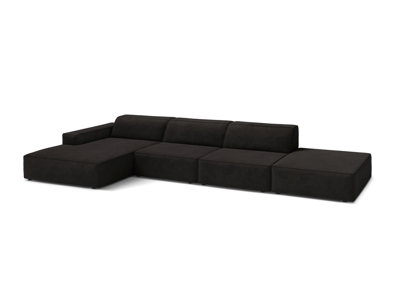 Modular Left Corner Sofa, "Jodie", 5 Seats, 341x162x77