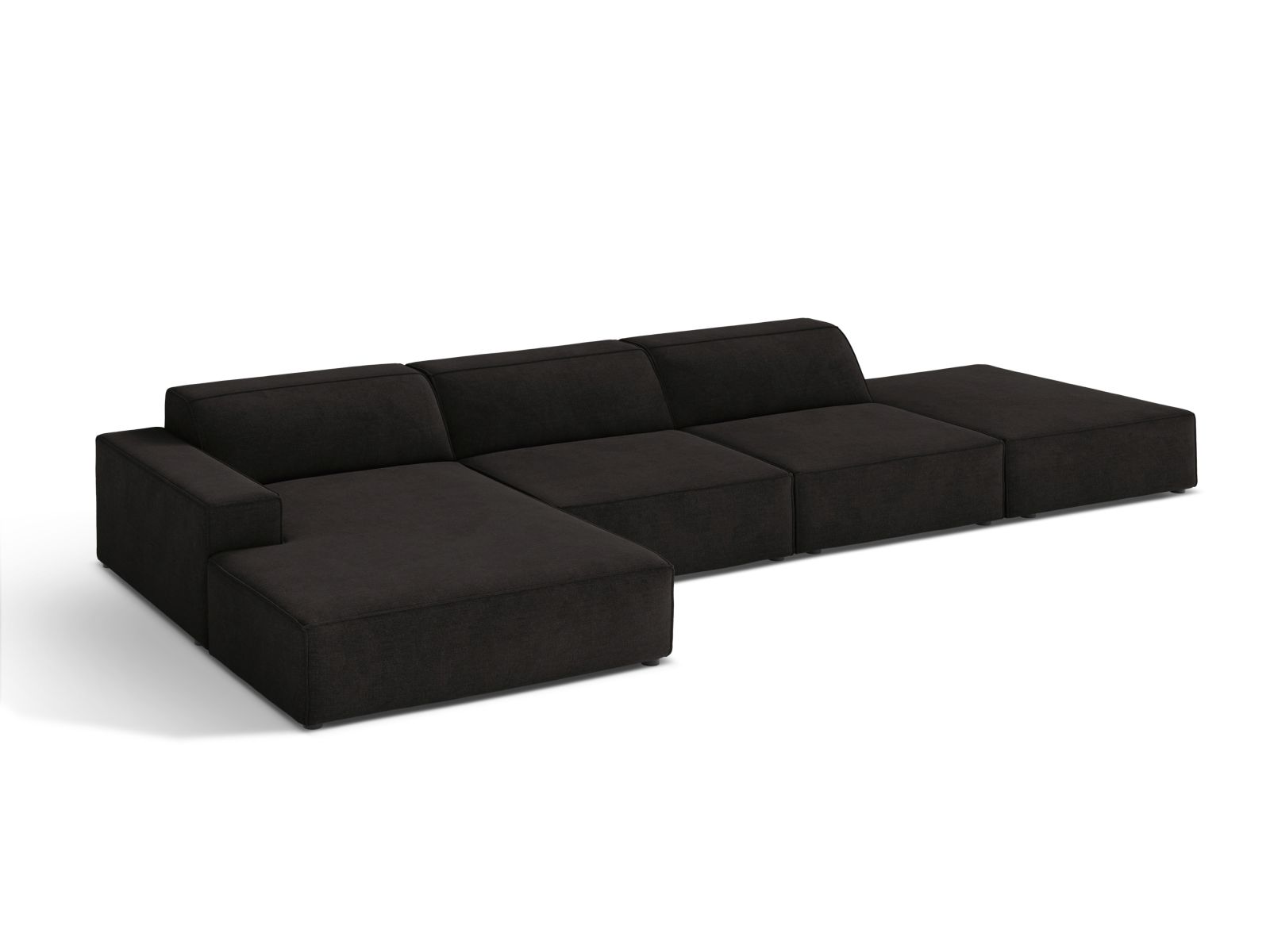 Modular Left Corner Sofa, "Jodie", 5 Seats, 341x162x77