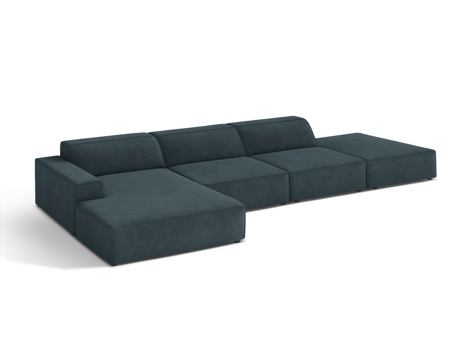 Modular Left Corner Sofa, "Jodie", 5 Seats, 341x162x77
