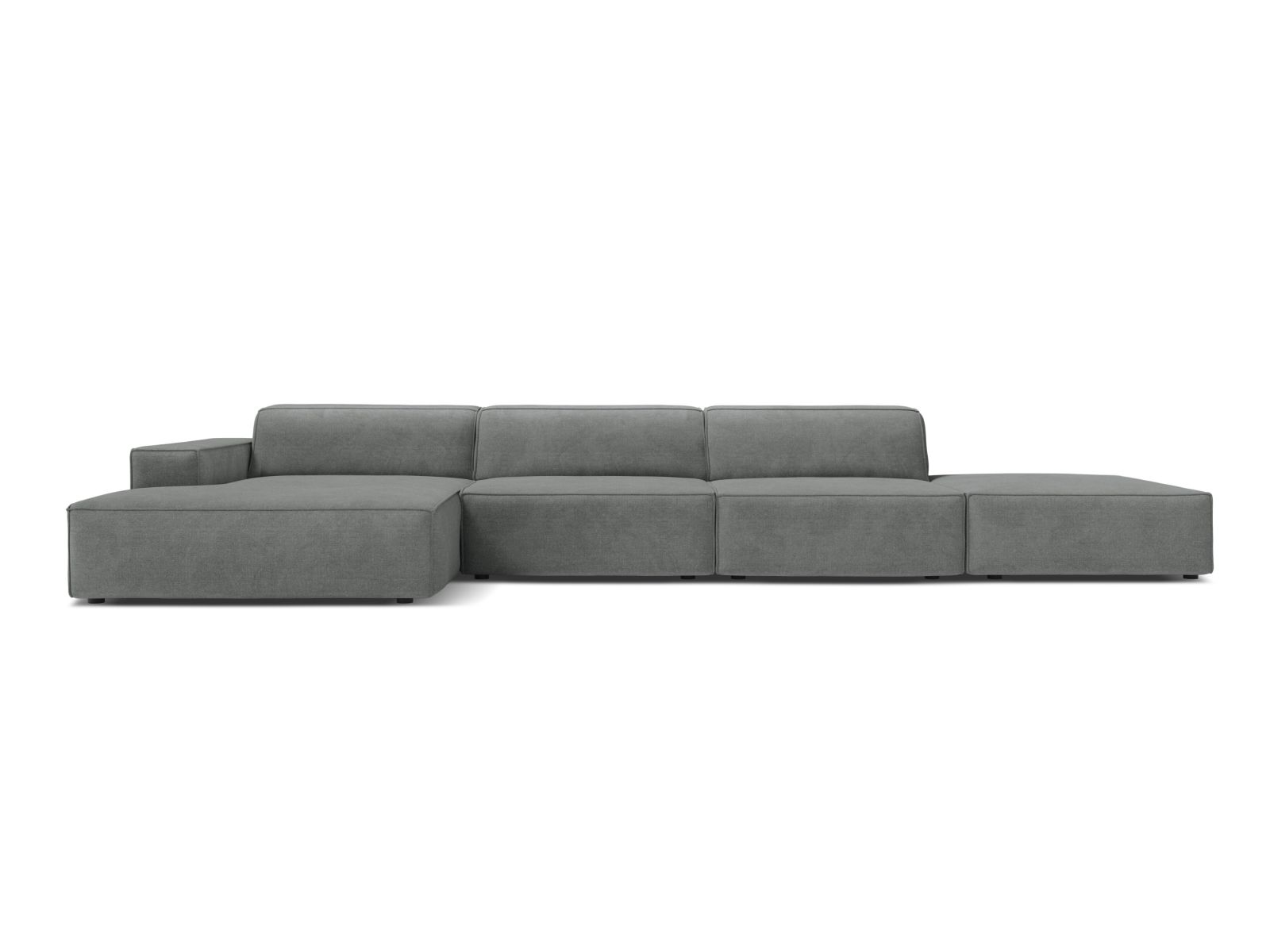Modular Left Corner Sofa, "Jodie", 5 Seats, 341x162x77