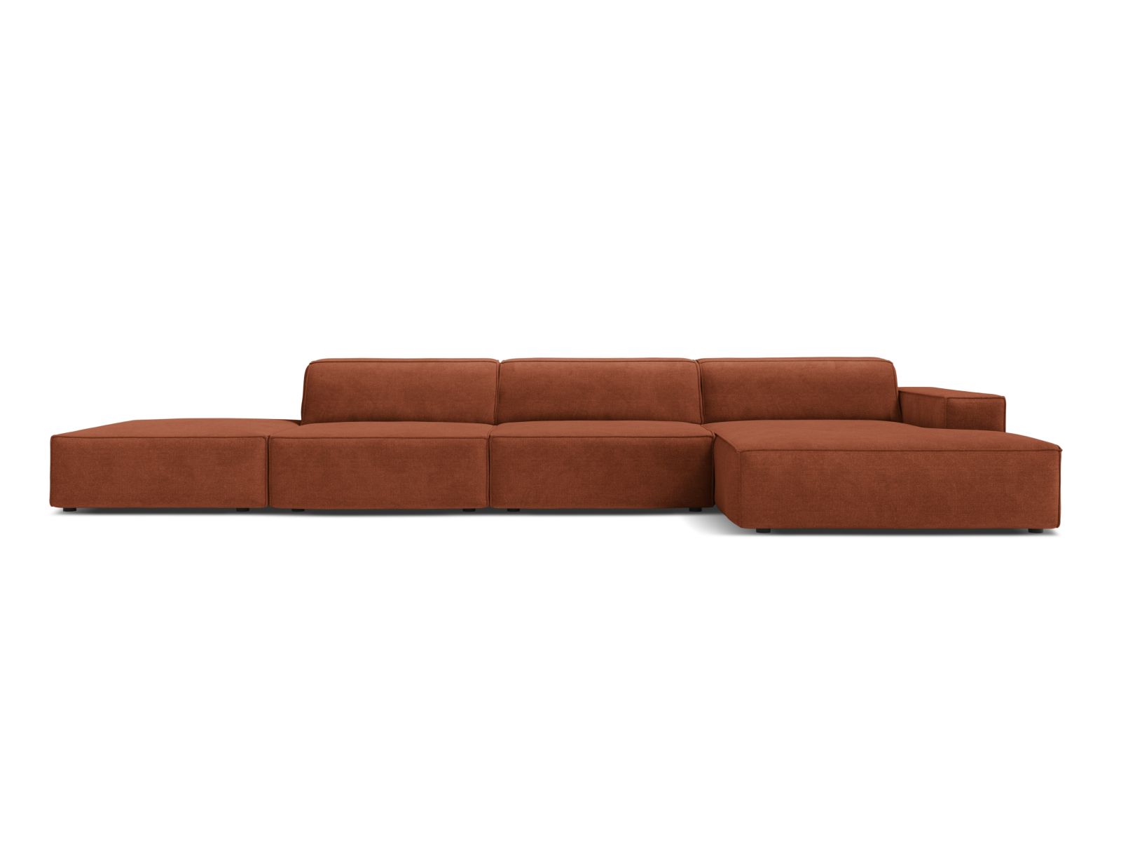 Modular Right Corner Sofa, "Jodie", 5 Seats, 341x162x77
