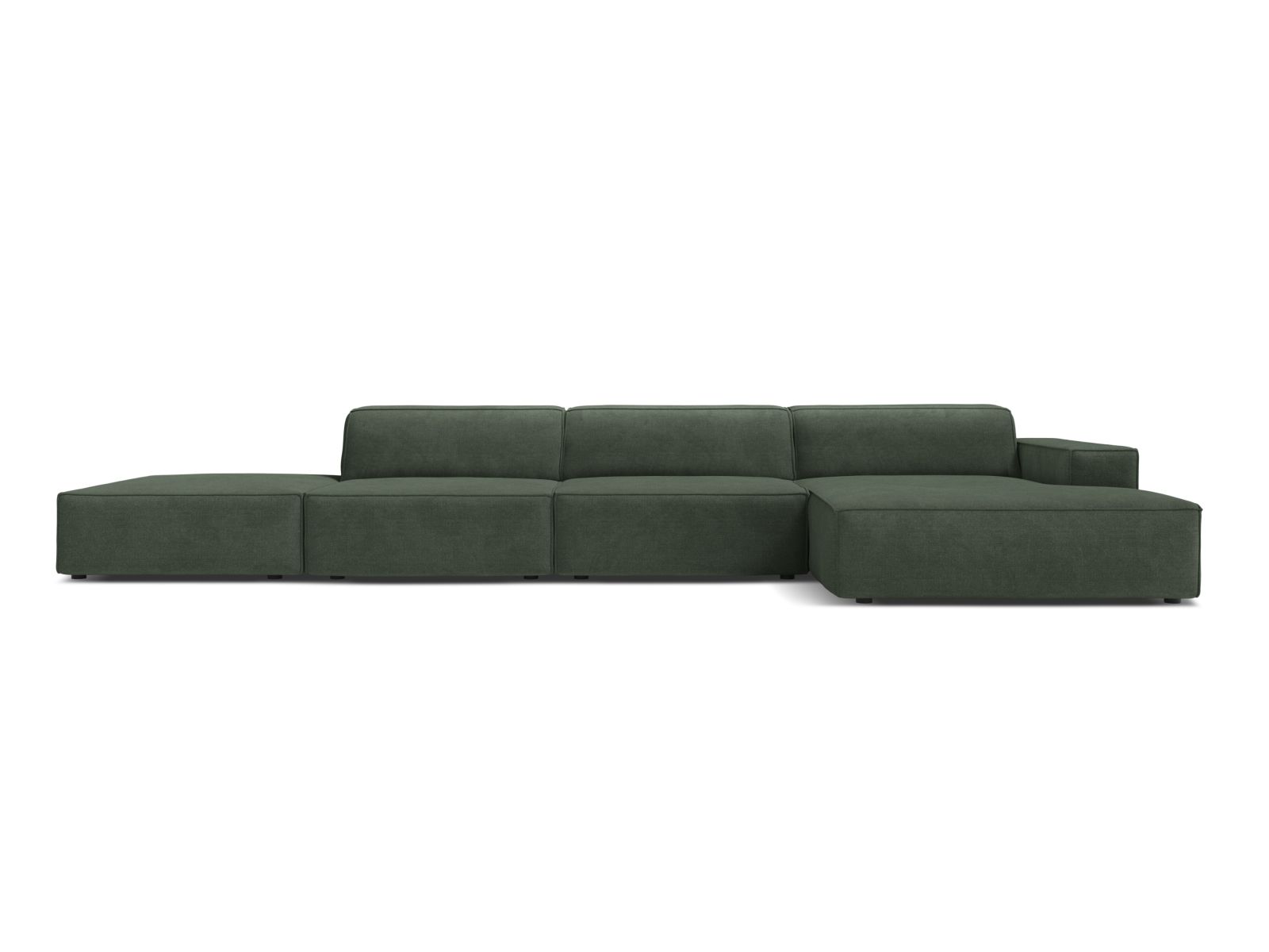 Modular Right Corner Sofa, "Jodie", 5 Seats, 341x162x77