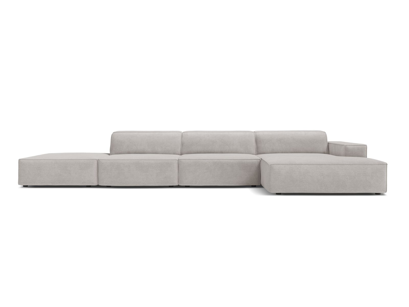 Modular Right Corner Sofa, "Jodie", 5 Seats, 341x162x77