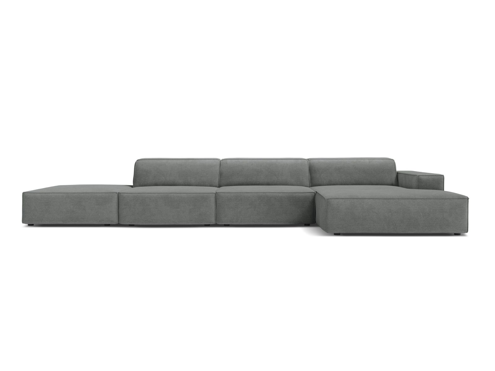 Modular Right Corner Sofa, "Jodie", 5 Seats, 341x162x77