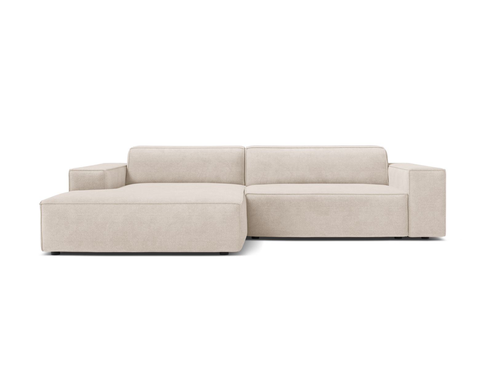 Modular Left Corner Sofa, "Jodie", 3 Seats, 224x162x77