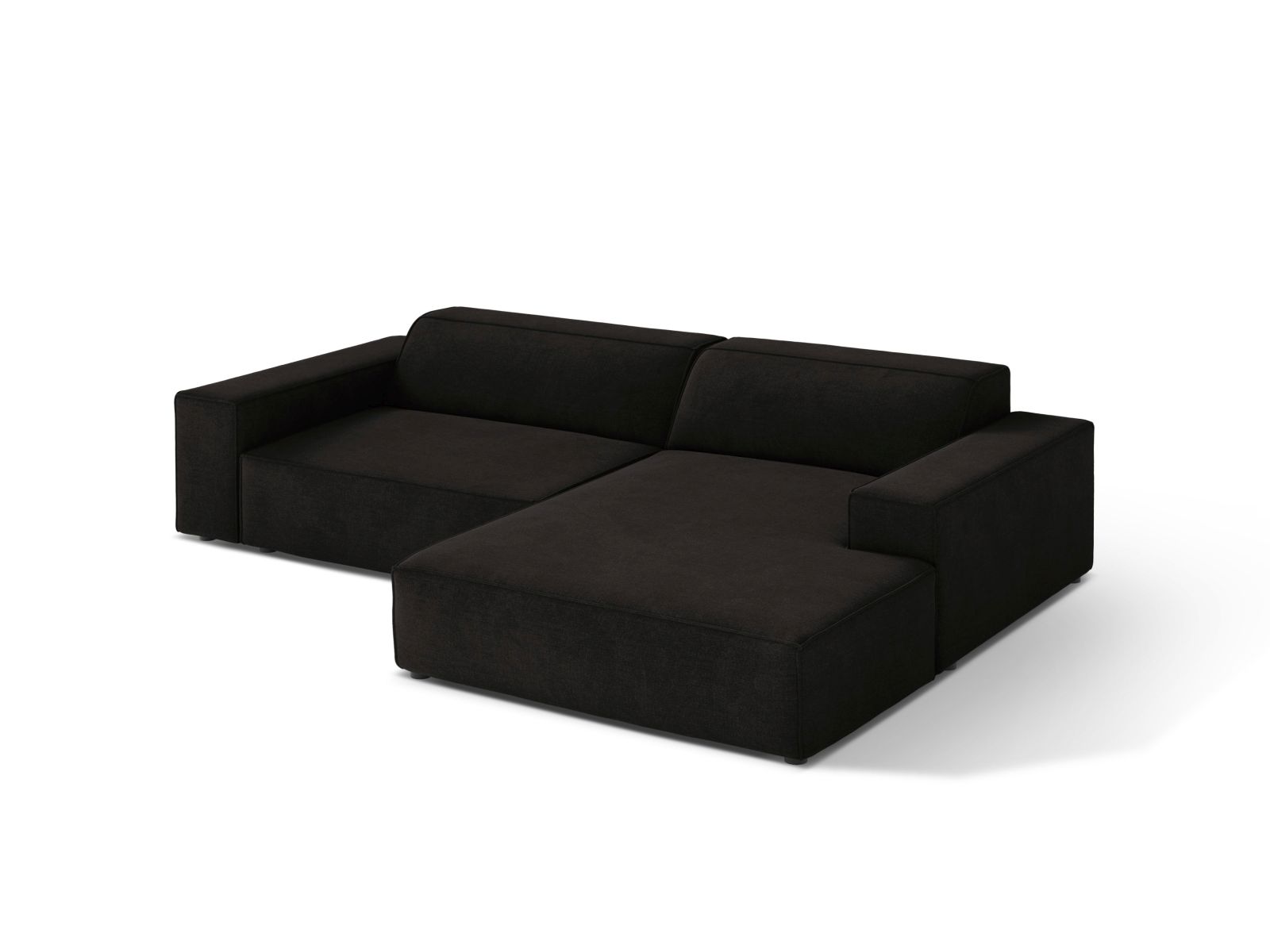 Modular Right Corner Sofa, "Jodie", 3 Seats, 224x162x77