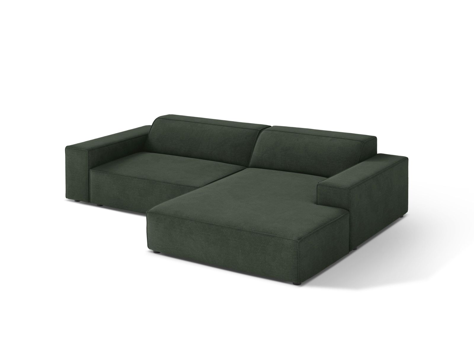Modular Right Corner Sofa, "Jodie", 3 Seats, 224x162x77
