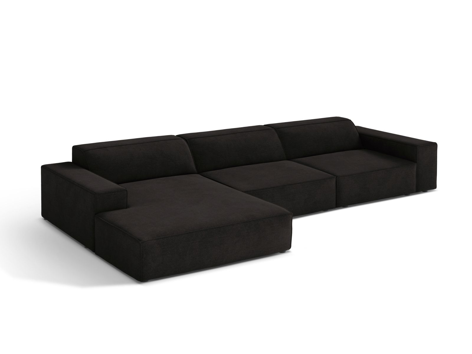 Modular Left Corner Sofa, "Jodie", 4 Seats, 284x162x77