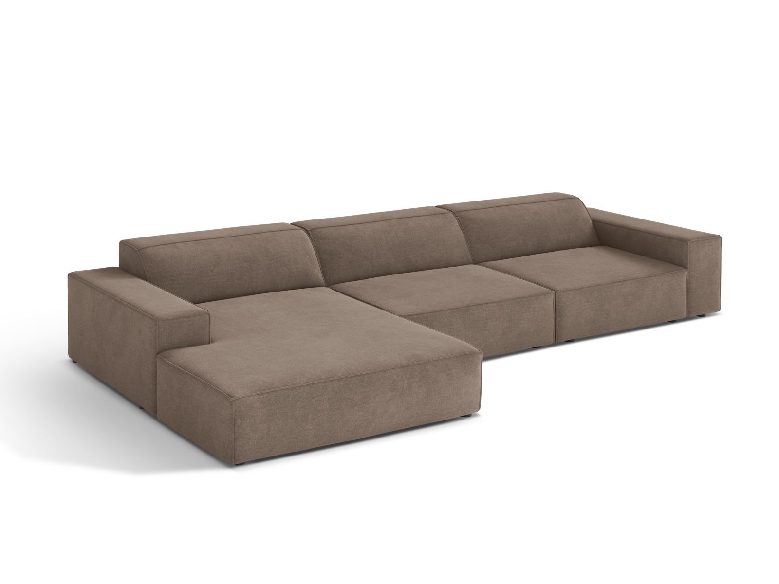 Modular Left Corner Sofa, "Jodie", 4 Seats, 284x162x77