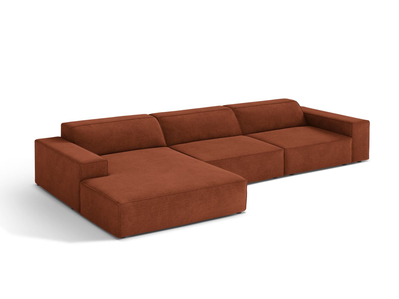 Modular Left Corner Sofa, "Jodie", 4 Seats, 284x162x77