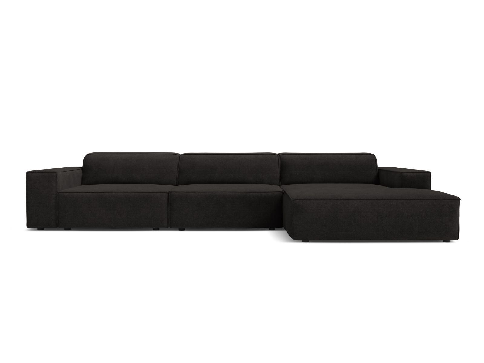 Modular Right Corner Sofa, "Jodie", 4 Seats, 284x162x77