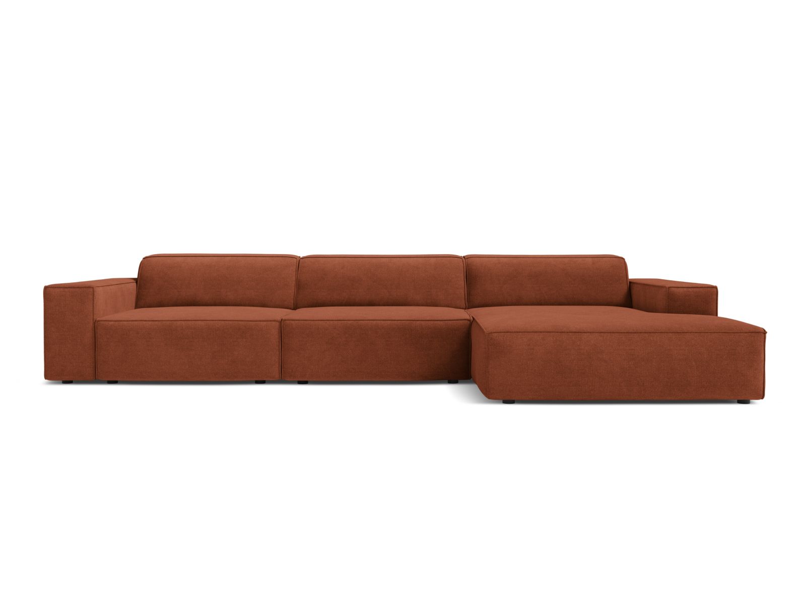 Modular Right Corner Sofa, "Jodie", 4 Seats, 284x162x77