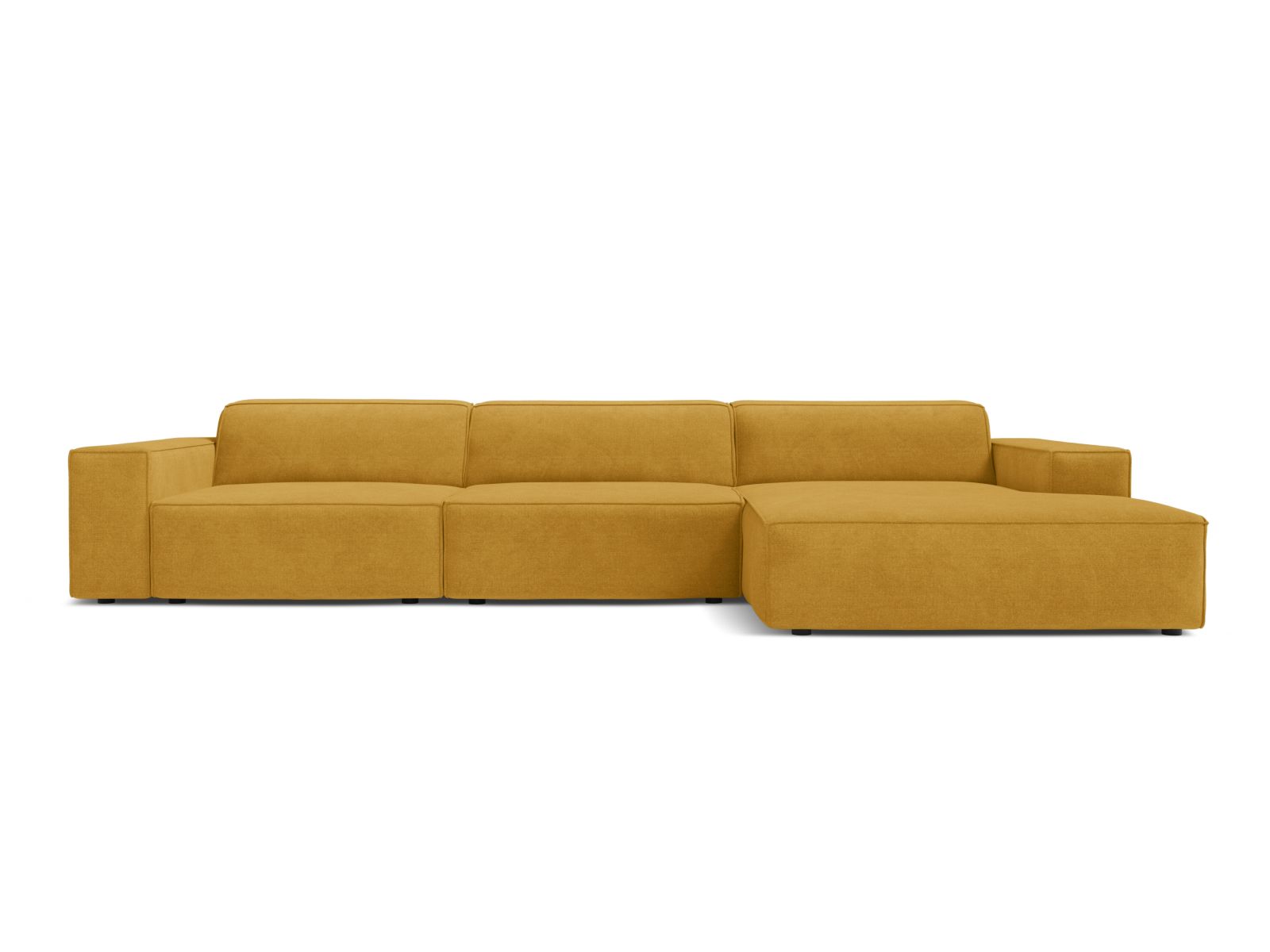 Modular Right Corner Sofa, "Jodie", 4 Seats, 284x162x77