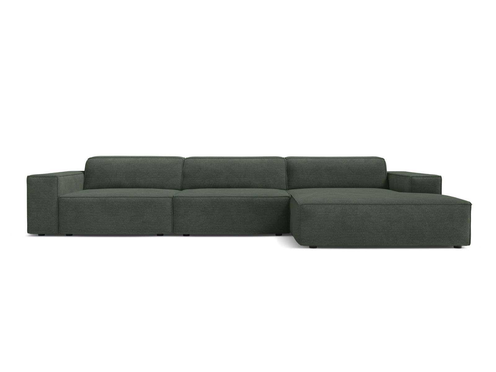 Modular Right Corner Sofa, "Jodie", 4 Seats, 284x162x77