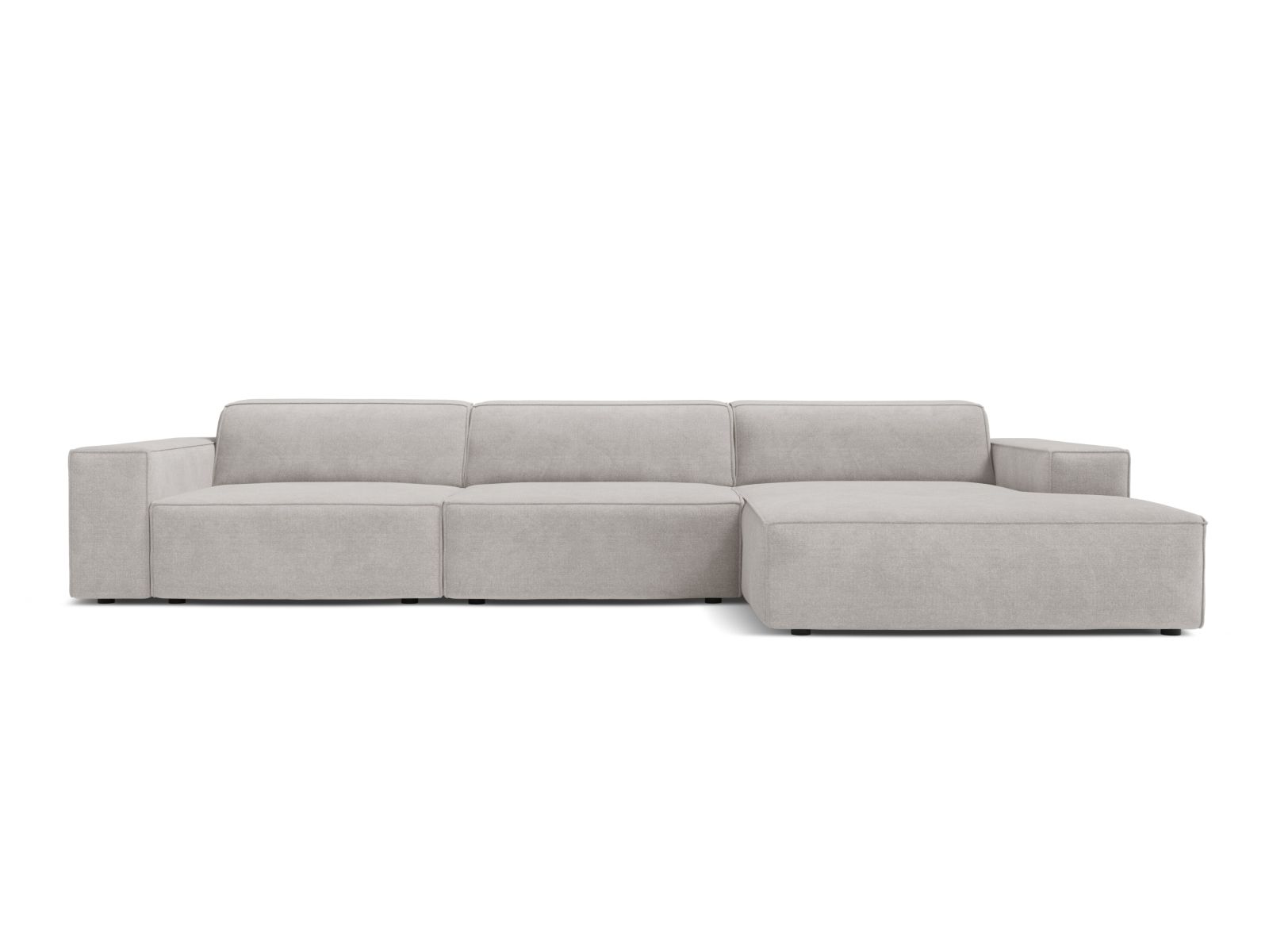 Modular Right Corner Sofa, "Jodie", 4 Seats, 284x162x77