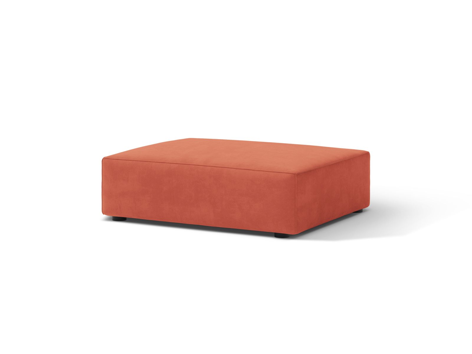 Velvet Pouf, "Jodie", 1 Seat, 99x80x40