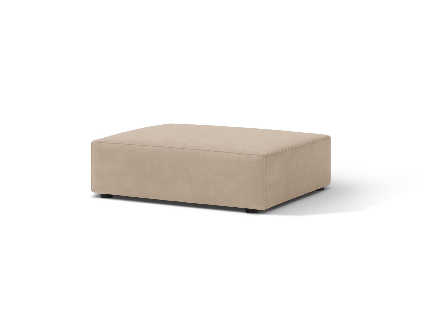 Velvet Pouf, "Jodie", 1 Seat, 99x80x40