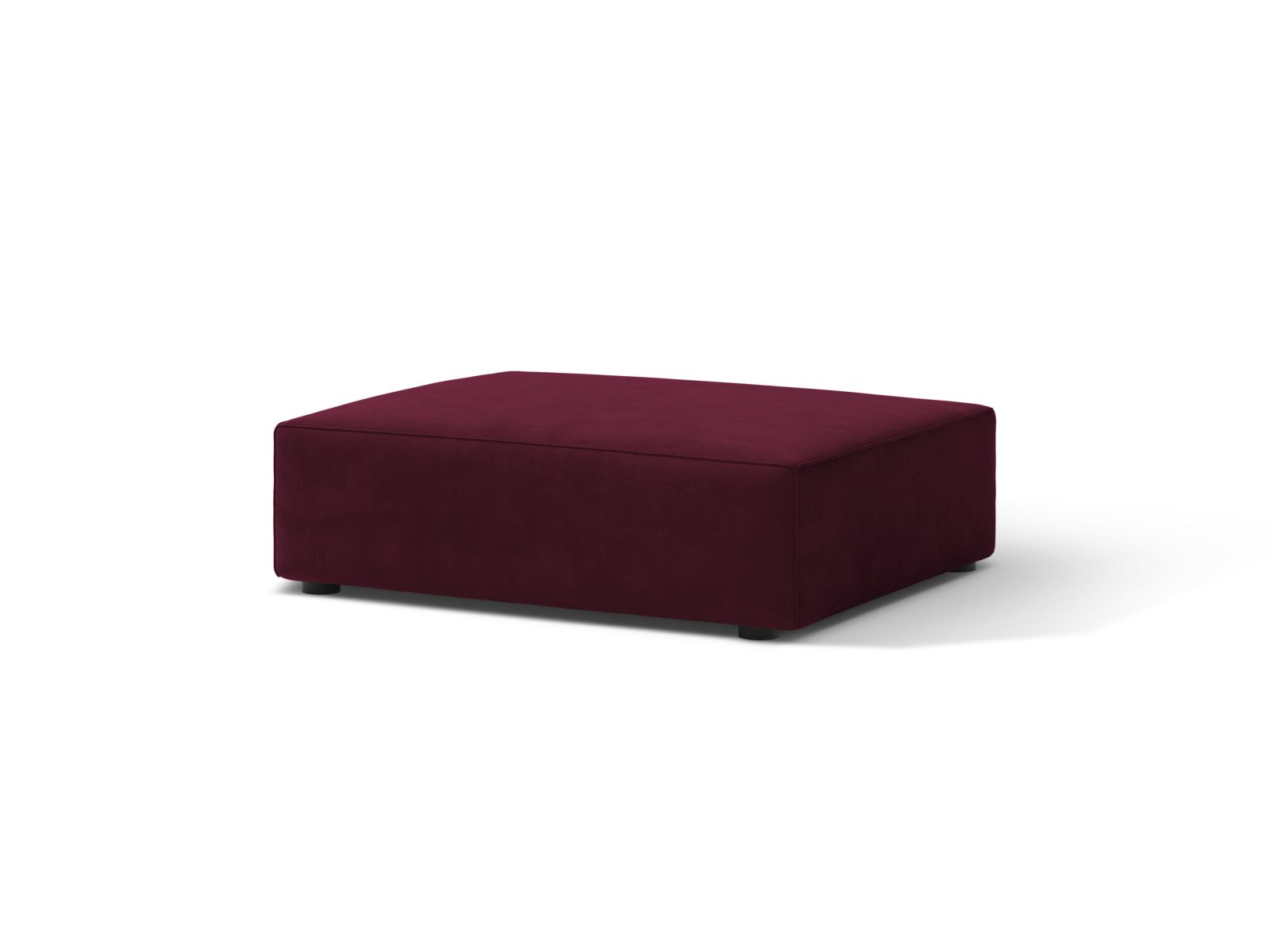 Velvet Pouf, "Jodie", 1 Seat, 99x80x40