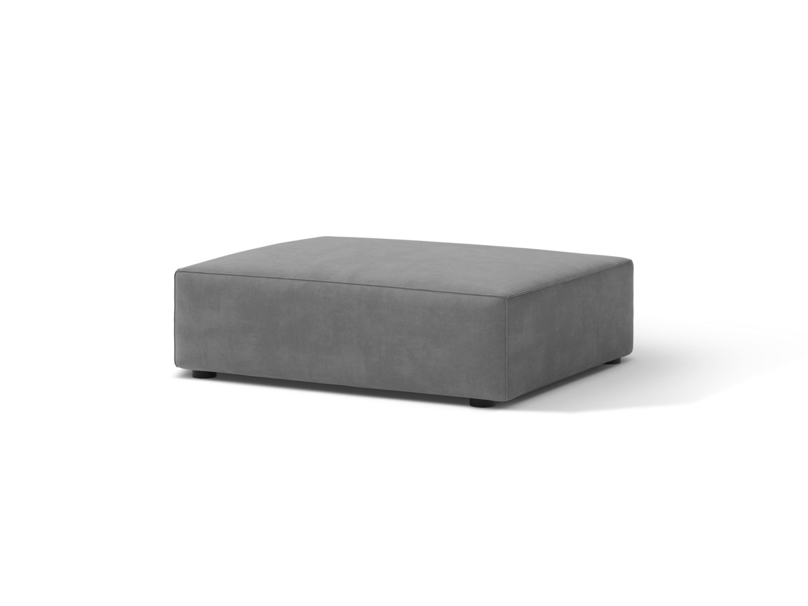 Velvet Pouf, "Jodie", 1 Seat, 99x80x40