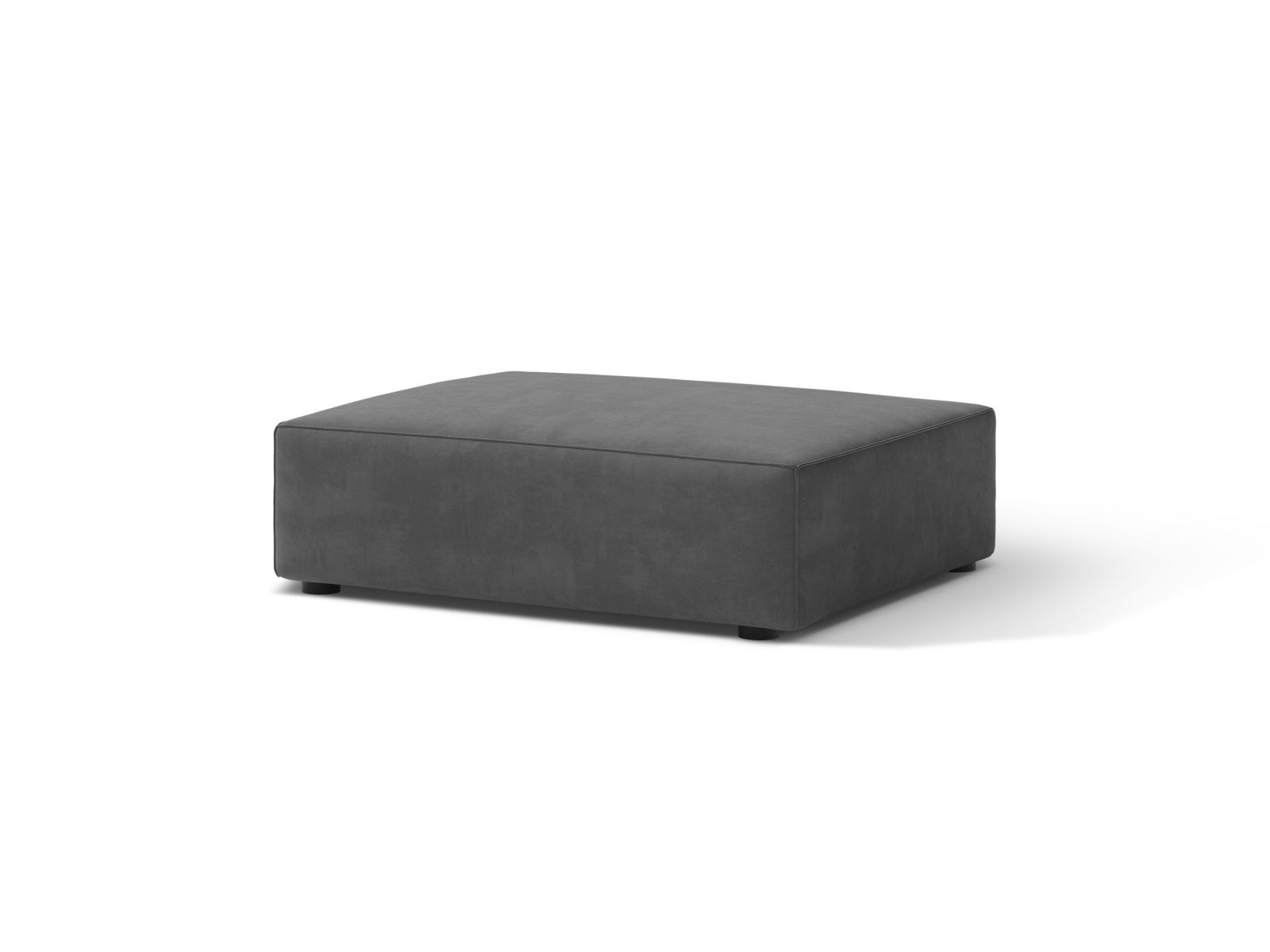 Velvet Pouf, "Jodie", 1 Seat, 99x80x40